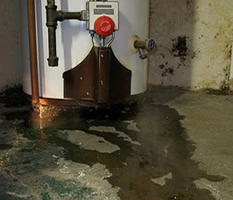 leak water heater